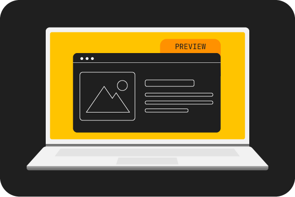 SSD ホスティング ダイアグラムのイラスト