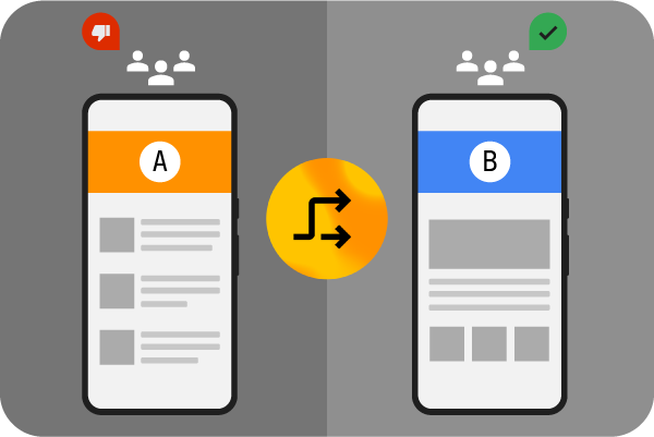 Un teléfono con diferentes contenidos para diferentes públicos